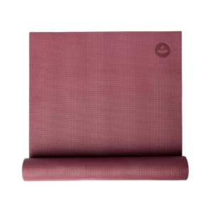 YOGA mat ciruela enrollado